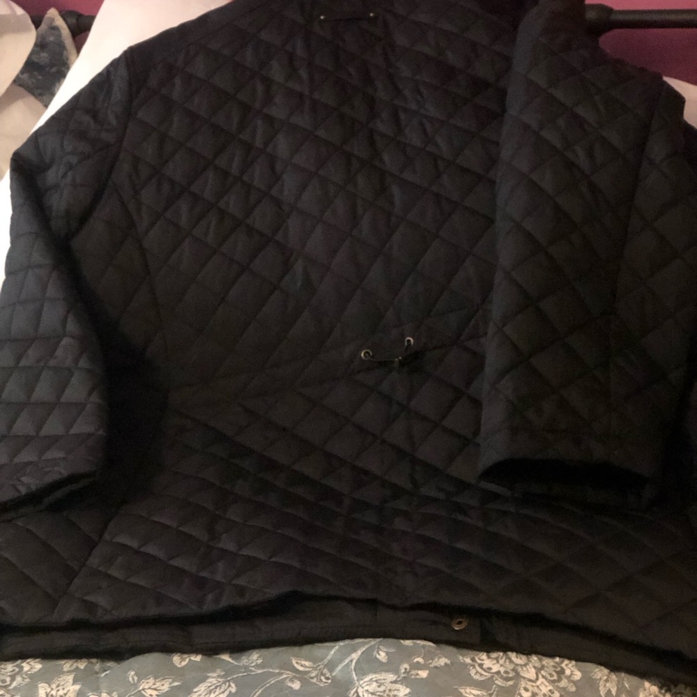 Lauren Ralph Lauren Quilted Black Jacket - Picture 6 of 16